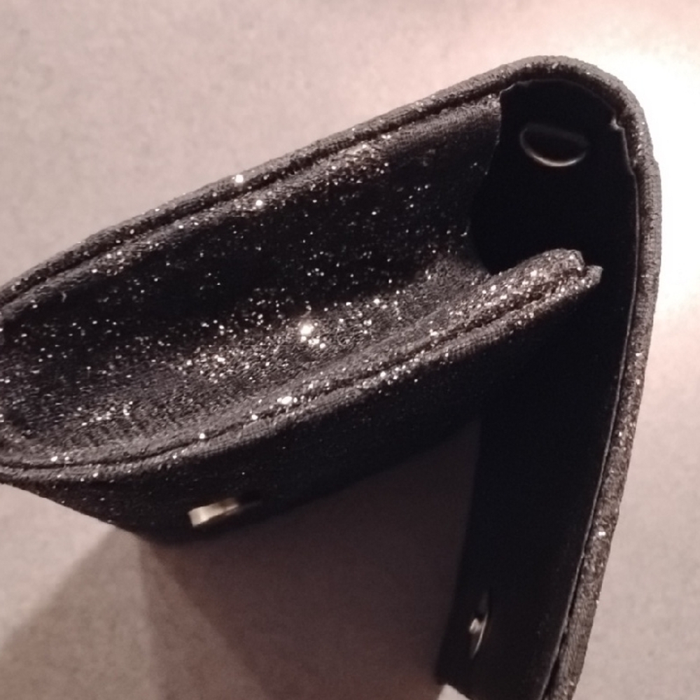 Source Unknown Sparkling Silver Clutch - image 6